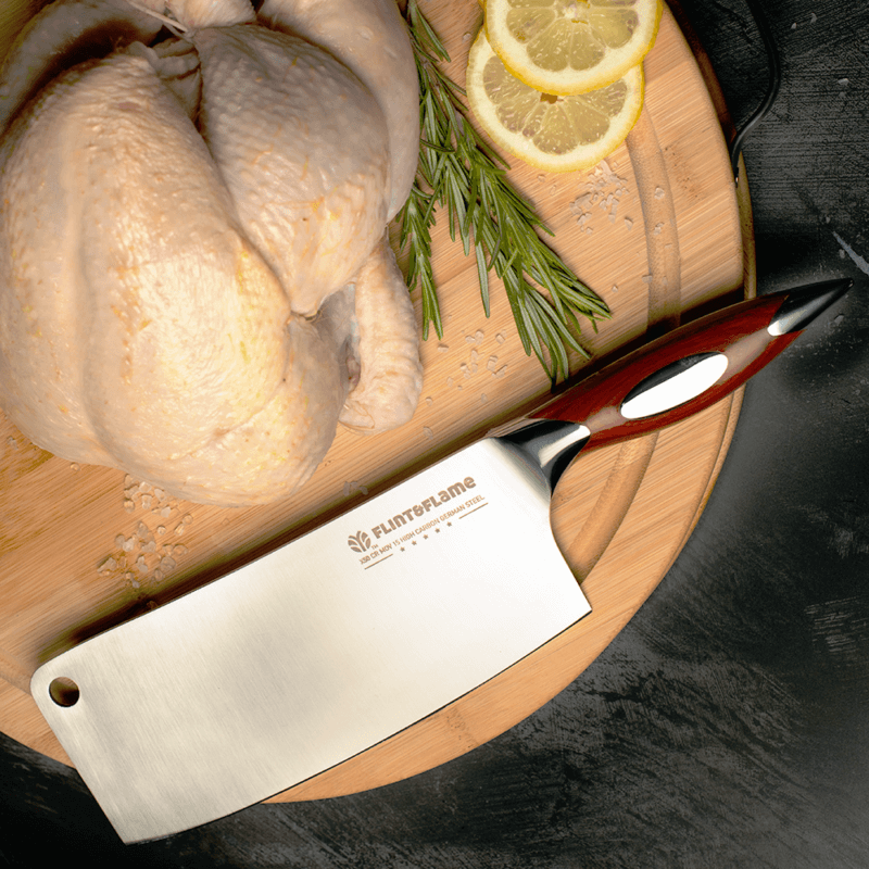 Flint & Flame 8" Cleaver