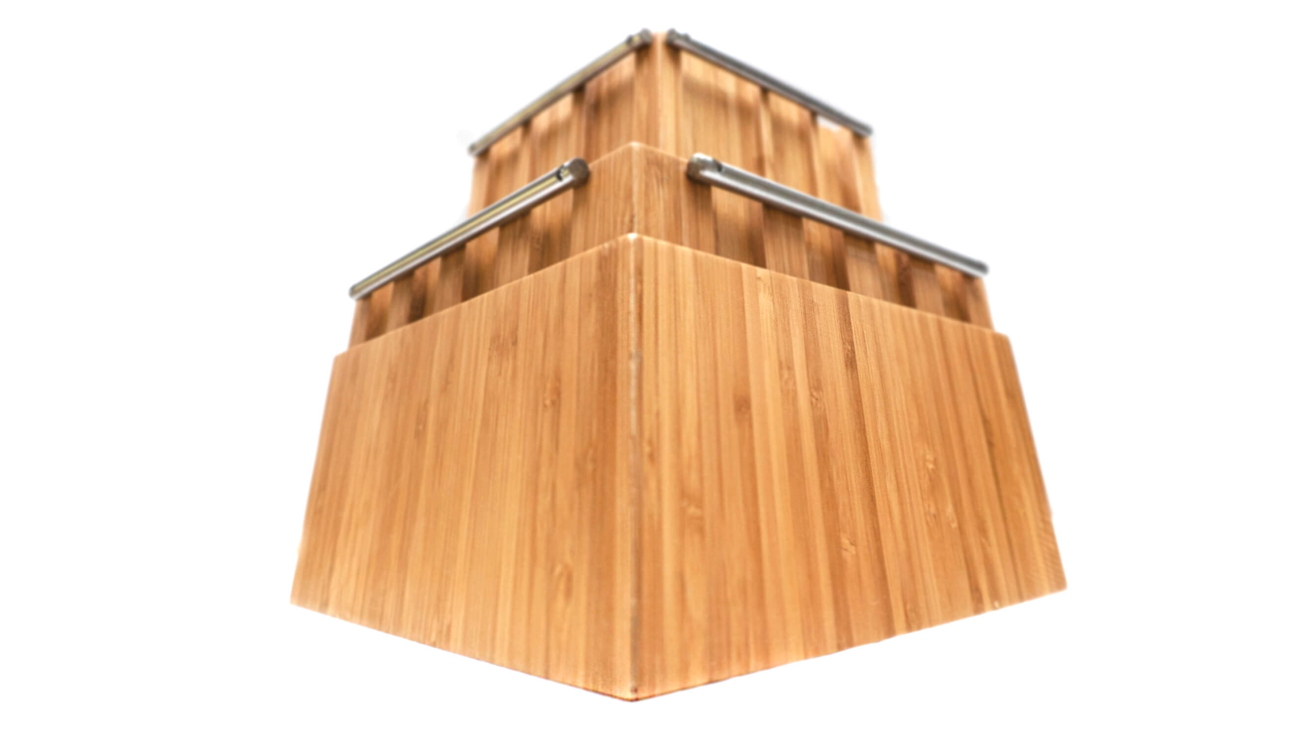 Flint & Flame 2 Piece Bamboo Knife Block Flint and Flame