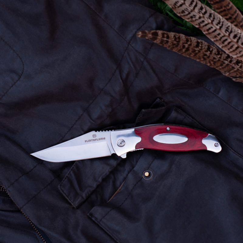 Flint & Flame 3" Folding Lock Knife