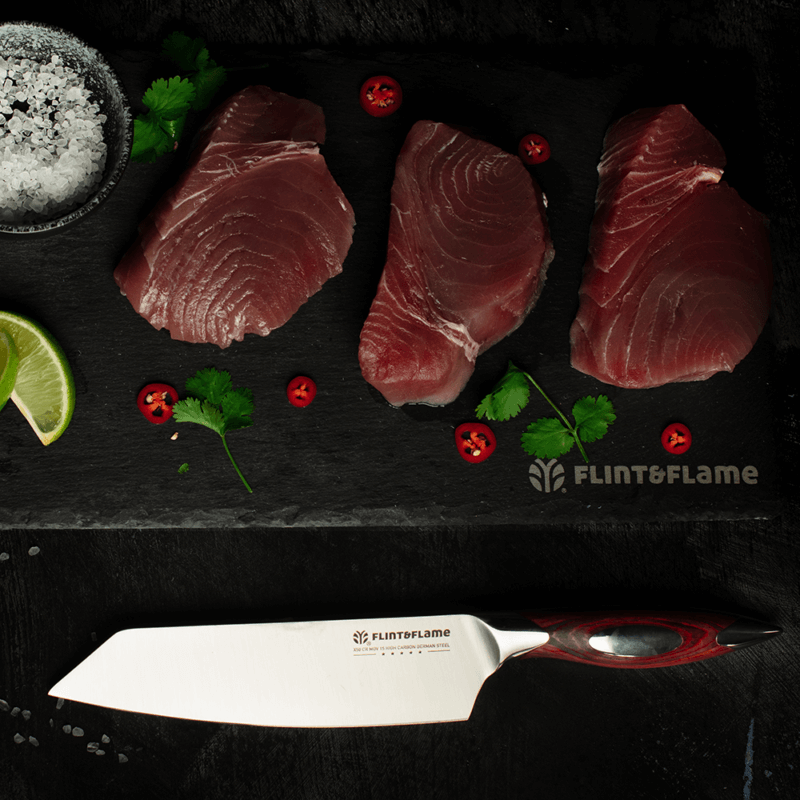 Flint & Flame 6" Deba Knife
