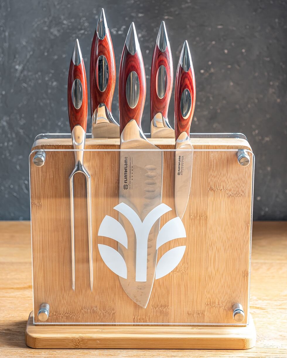 5Piece Bulk Set with Block Flint and Flame