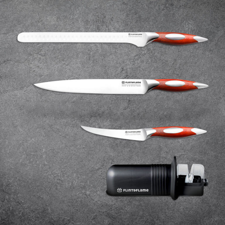 Flint & Flame Meat Lover’s Knife Set Flint and Flame