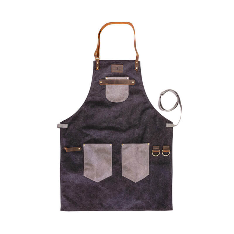 Pro Series Washed Canvas & Leather Apron