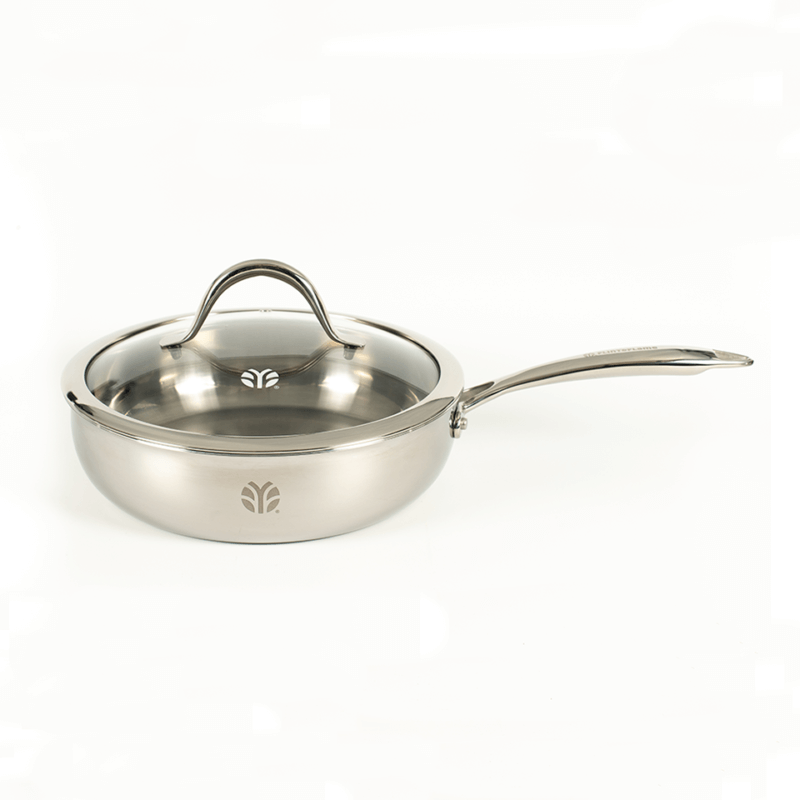 Flint & Flame 4 Piece Stainless Steel Cookware Set - Image 6