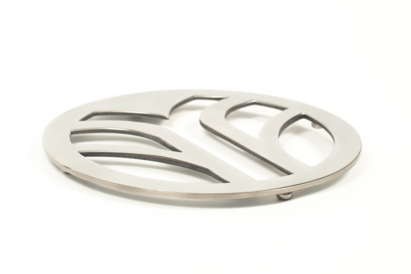 Flint & Flame Stainless Steel Trivet - Image 2