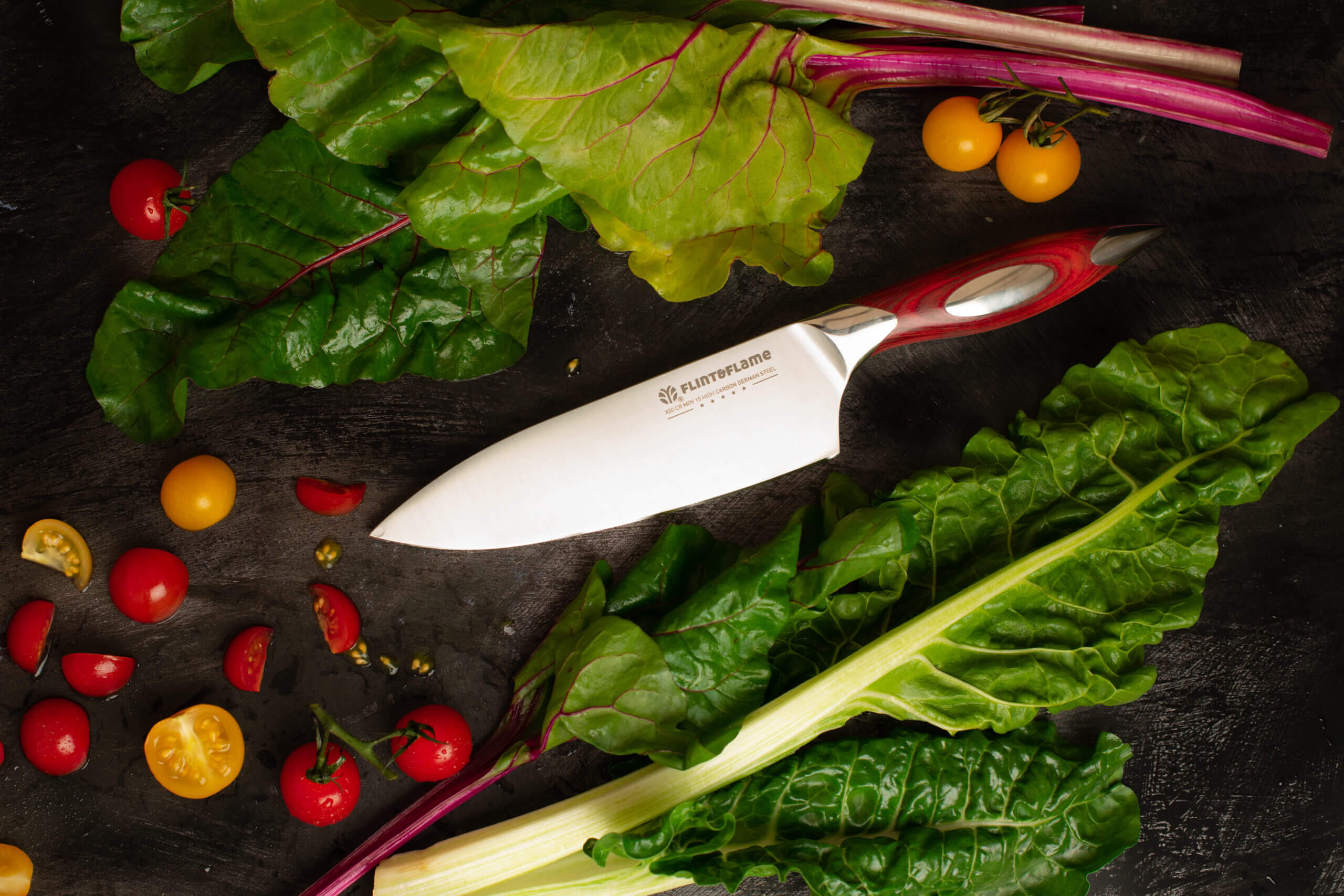 Flint & Flame 6″ Chef Knife Flint and Flame