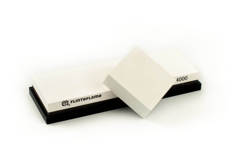 Flint & Flame Double Sided Whetstone with Flattening Stone - Image 2