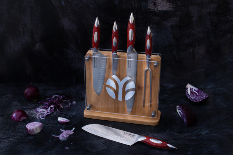 Flint & Flame 5-Piece Bulk Set with Magnetic Block