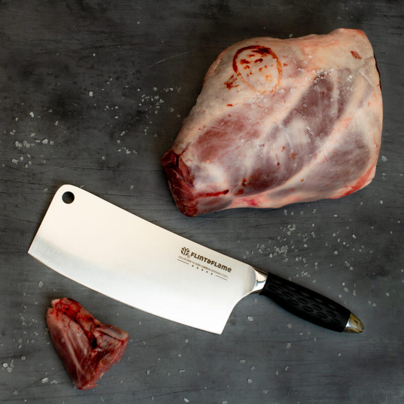 Pro Series 8" Butchers Cleaver - Image 3