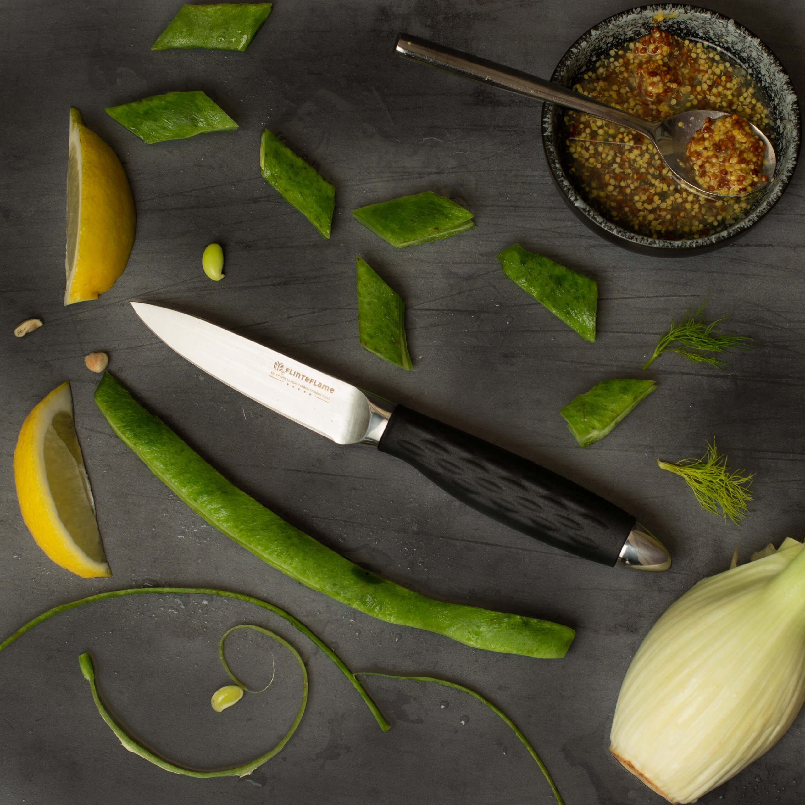 Pro Series 3.5″ Paring Knife Flint and Flame