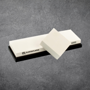 Flint & Flame Double Sided Whetstone with Flattening Stone