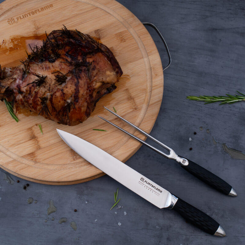 Flint & Flame BBQ Knife Set