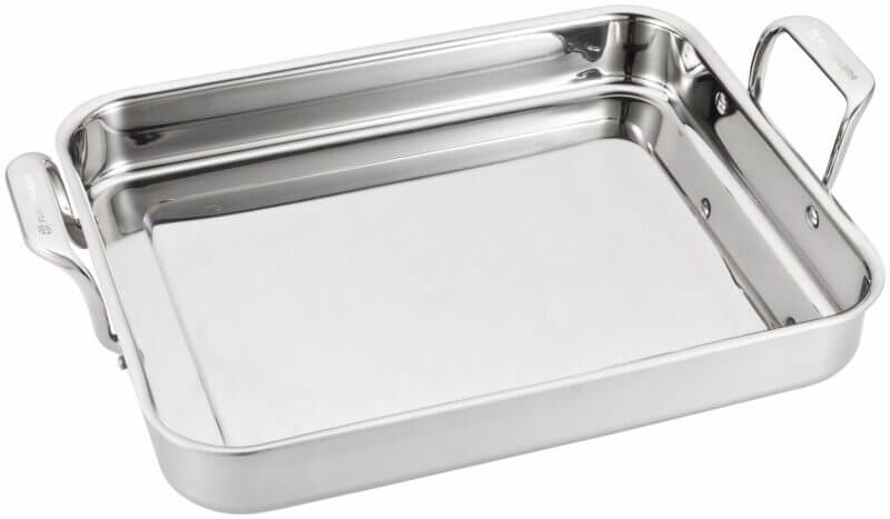 Flint & Flame Tri-Ply Roasting Tray 36cm - Image 2