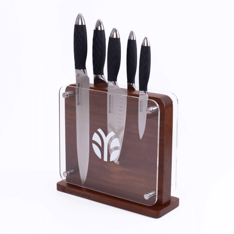 Pro Series 5 Piece Bulk Set with Pro Series Magnetic Knife Block - Image 2