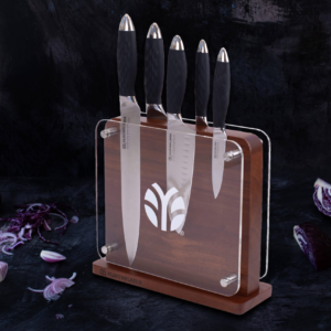 Pro Series 5 Piece Bulk Set with Pro Series Magnetic Knife Block