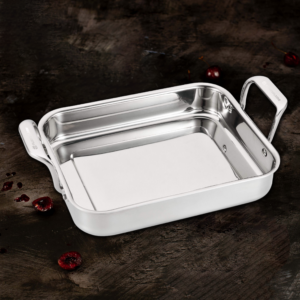 Flint & Flame Tri-Ply Roasting Tray 28cm