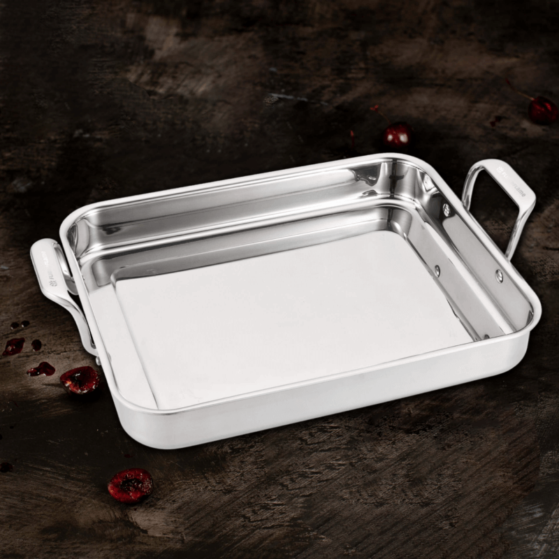 Flint & Flame Tri-Ply Roasting Tray 36cm