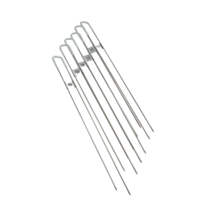 Flint & Flame Set of 6 Dual Prong Skewers