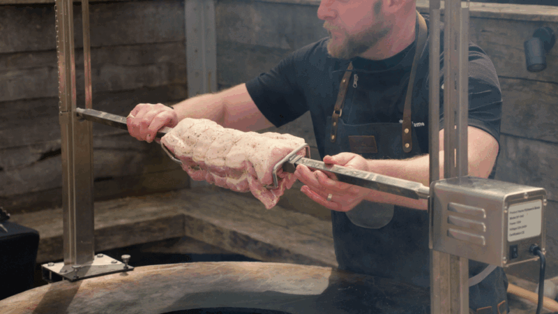 Electric Rotisserie for Plancha Outdoor Cooking System - Image 2