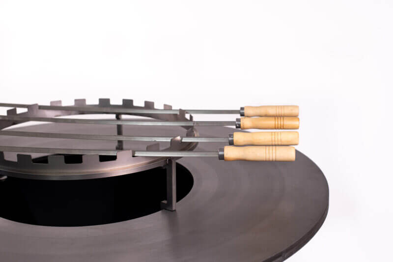 Skewer Ring & Skewers for Plancha Outdoor Cooking System - Image 9