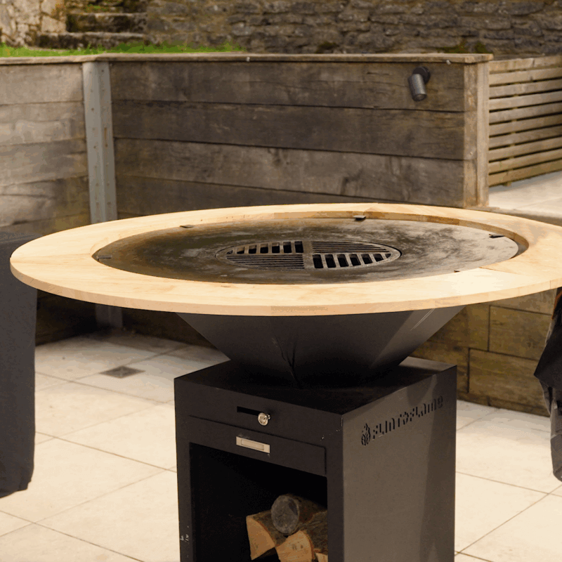 Wooden Guard Ring for Plancha Outdoor Cooking System