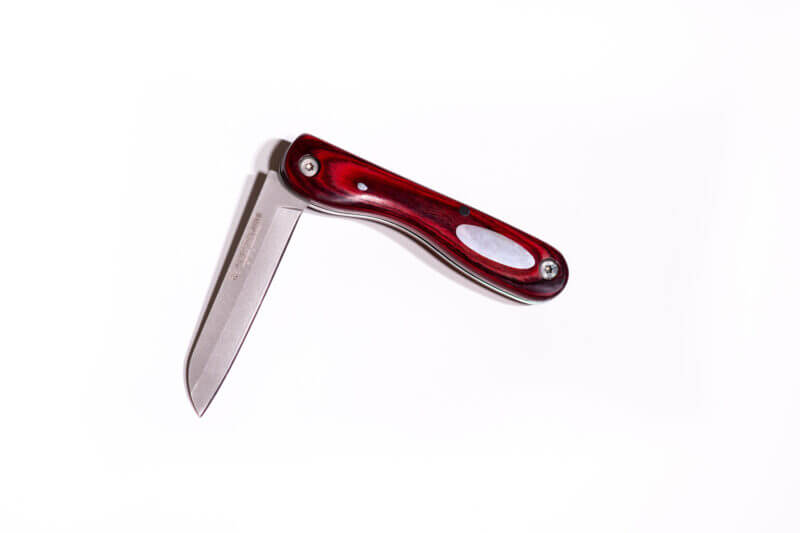 Flint & Flame Japanese Blue Steel Folding Knife